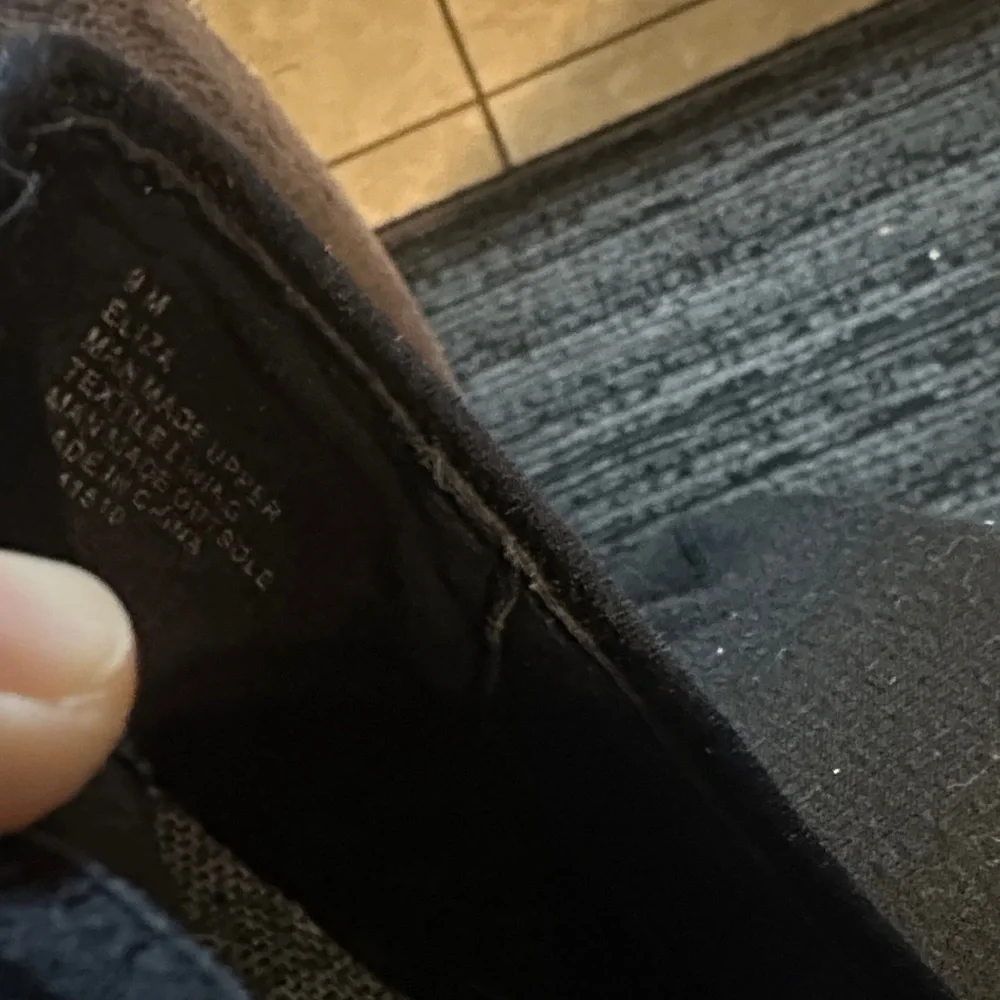 ELIZA Black Slip-On Platform Sneakers - Picture 10 of 12